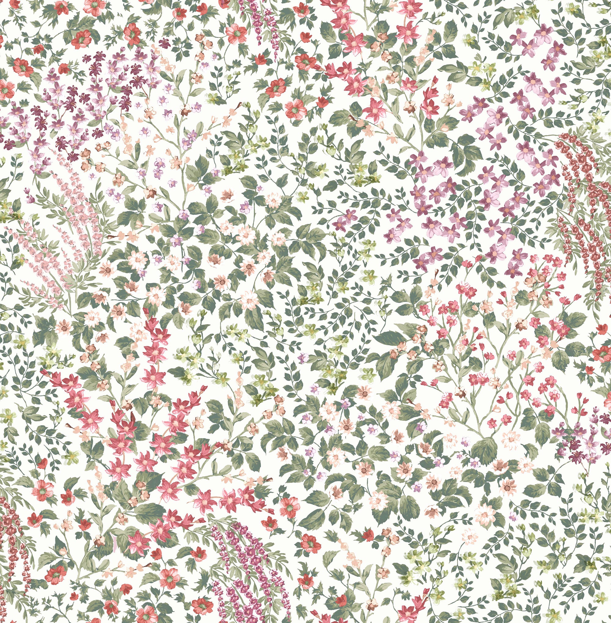 142353 Painterly Flora Day Wallpaper by Graham & Brown