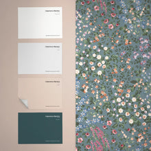 142358 Painterly Flora Teal Wallpaper by Graham & Brown