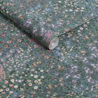 142358 Painterly Flora Teal Wallpaper by Graham & Brown