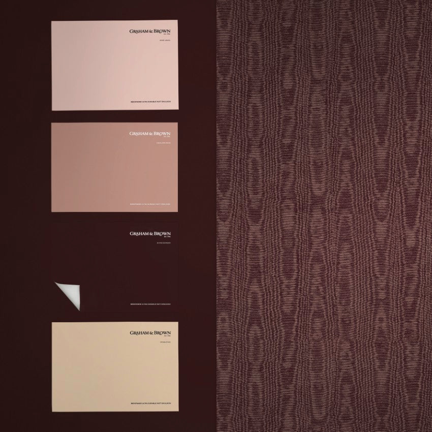 142359 Moire Damson Wallpaper by Graham & Brown