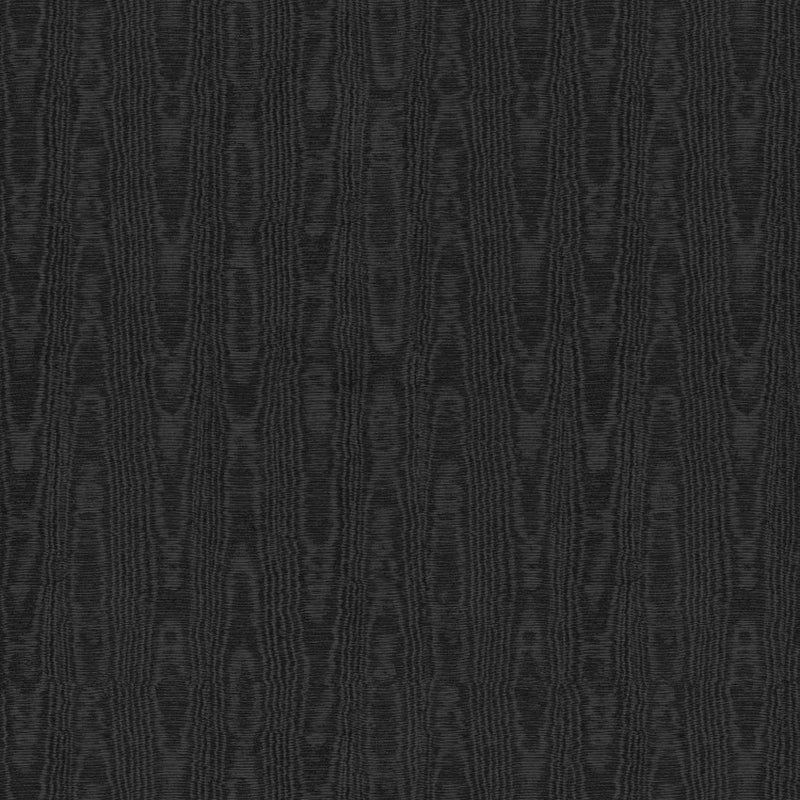 142361 Moire Charcoal Wallpaper by Graham & Brown