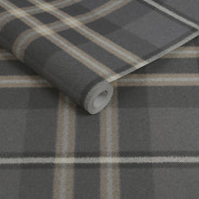 142529 Eildon Weave Charcoal Wallpaper by Superfresco Easy