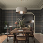 142529 Eildon Weave Charcoal Wallpaper by Superfresco Easy