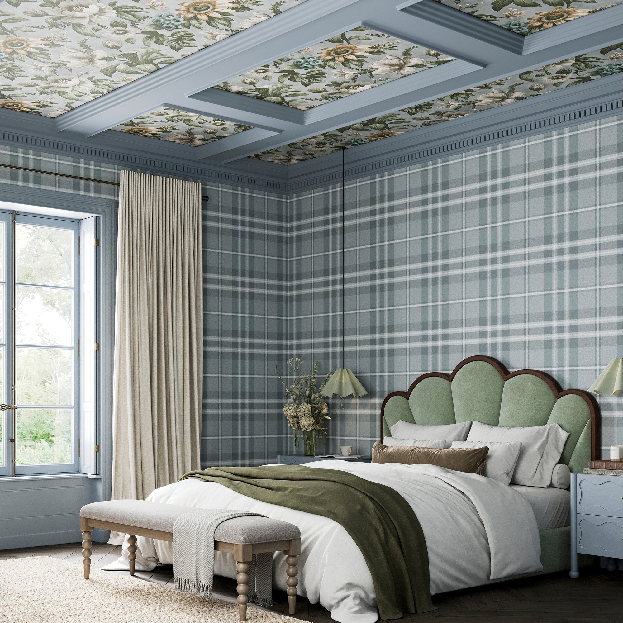 142531 Eildon Weave Breeze Wallpaper by Superfresco Easy