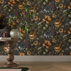 142535 Gardinia Charcoal Wallpaper by Superfresco Easy