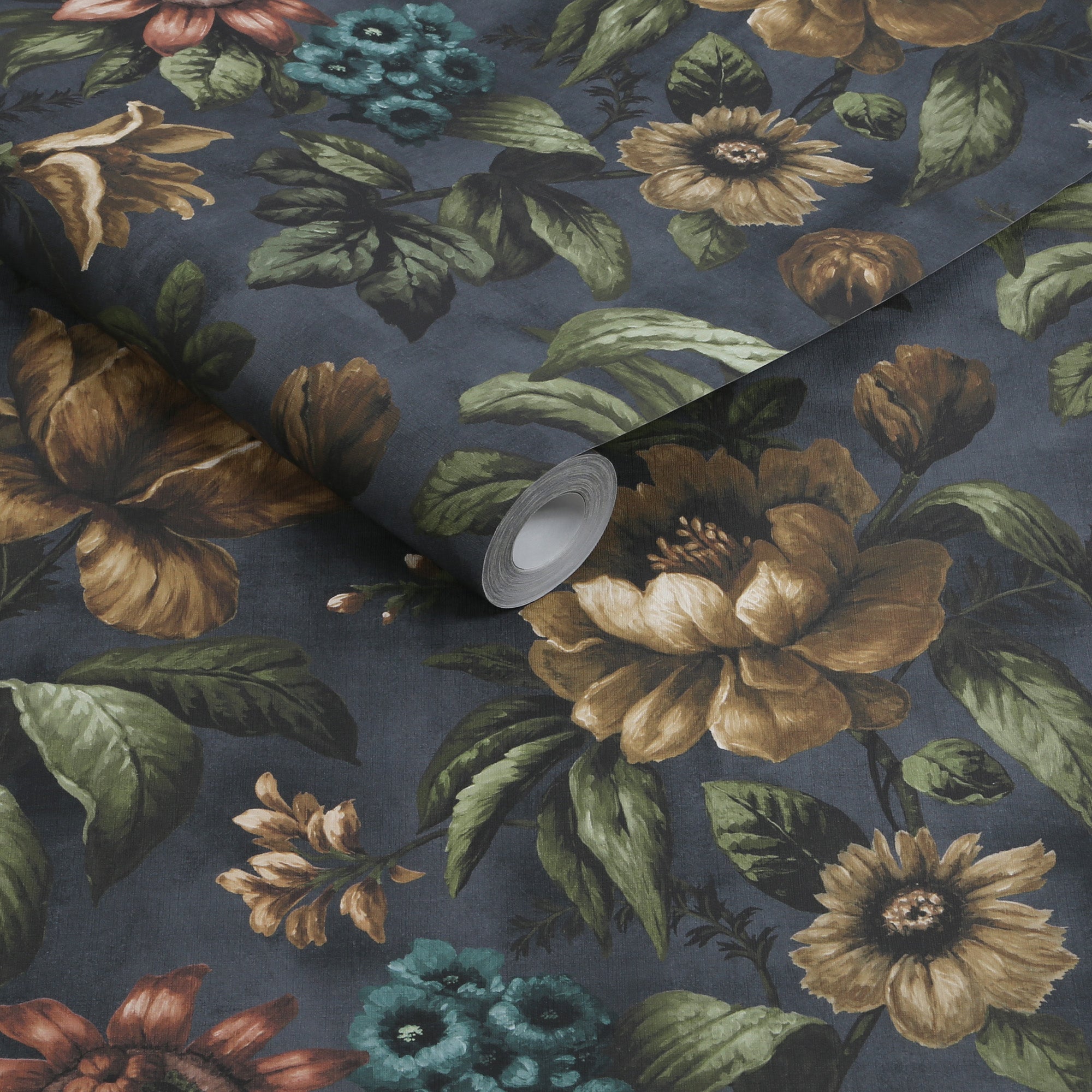 142537 Gardinia Archival Blue Wallpaper by Superfresco Easy