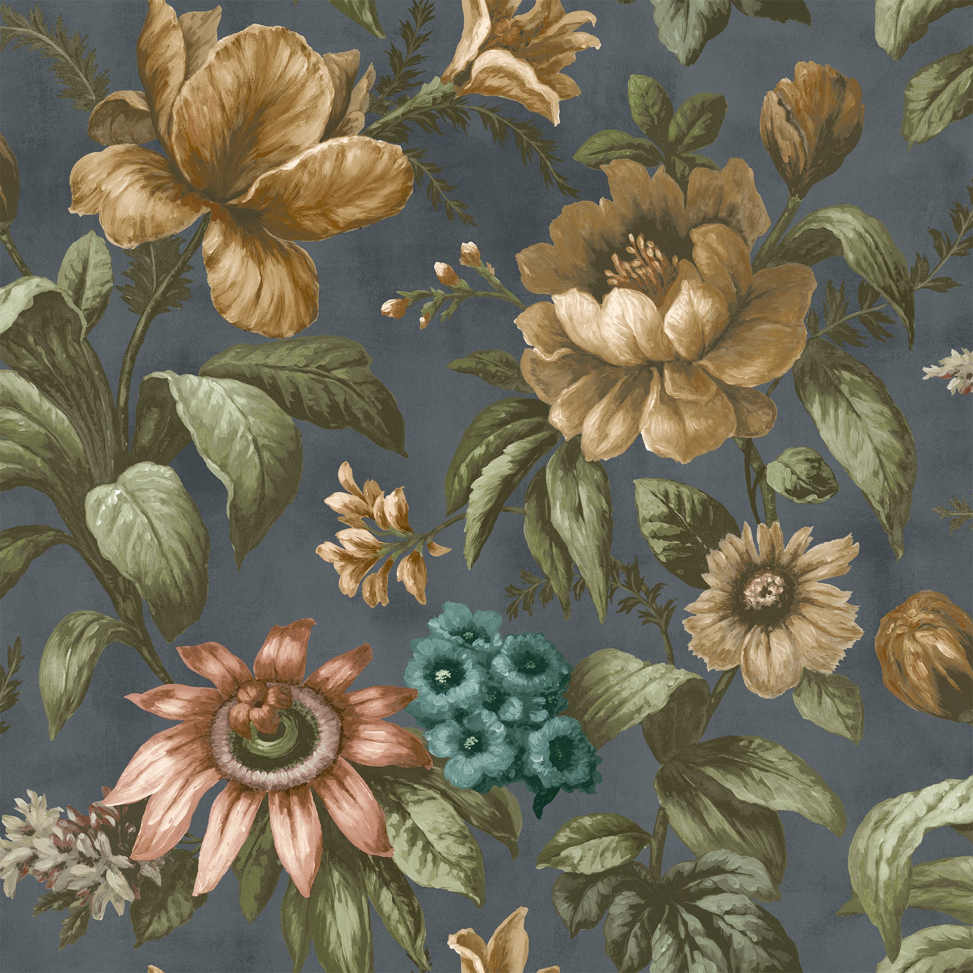 142537 Gardinia Archival Blue Wallpaper by Superfresco Easy