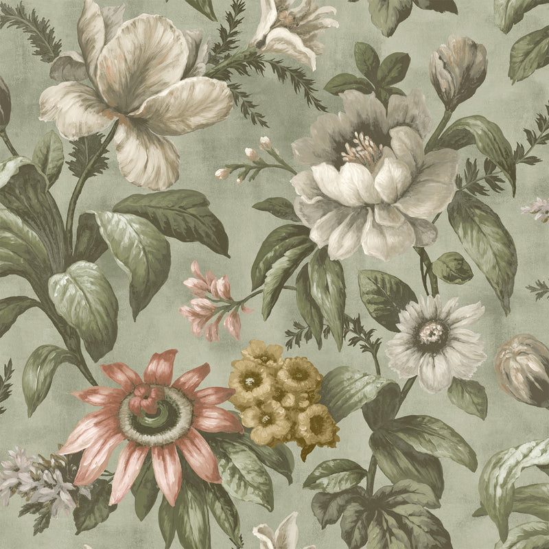 142540 Gardenia Sage Wallpaper by Superfresco Easy