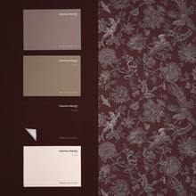 143237 Eternal Weave Damson Wallpaper by Graham & Brown