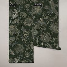 143238 Eternal Weave Emerald Wallpaper by Graham & Brown