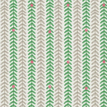 Painterly Stripe Green Wallpaper by Next