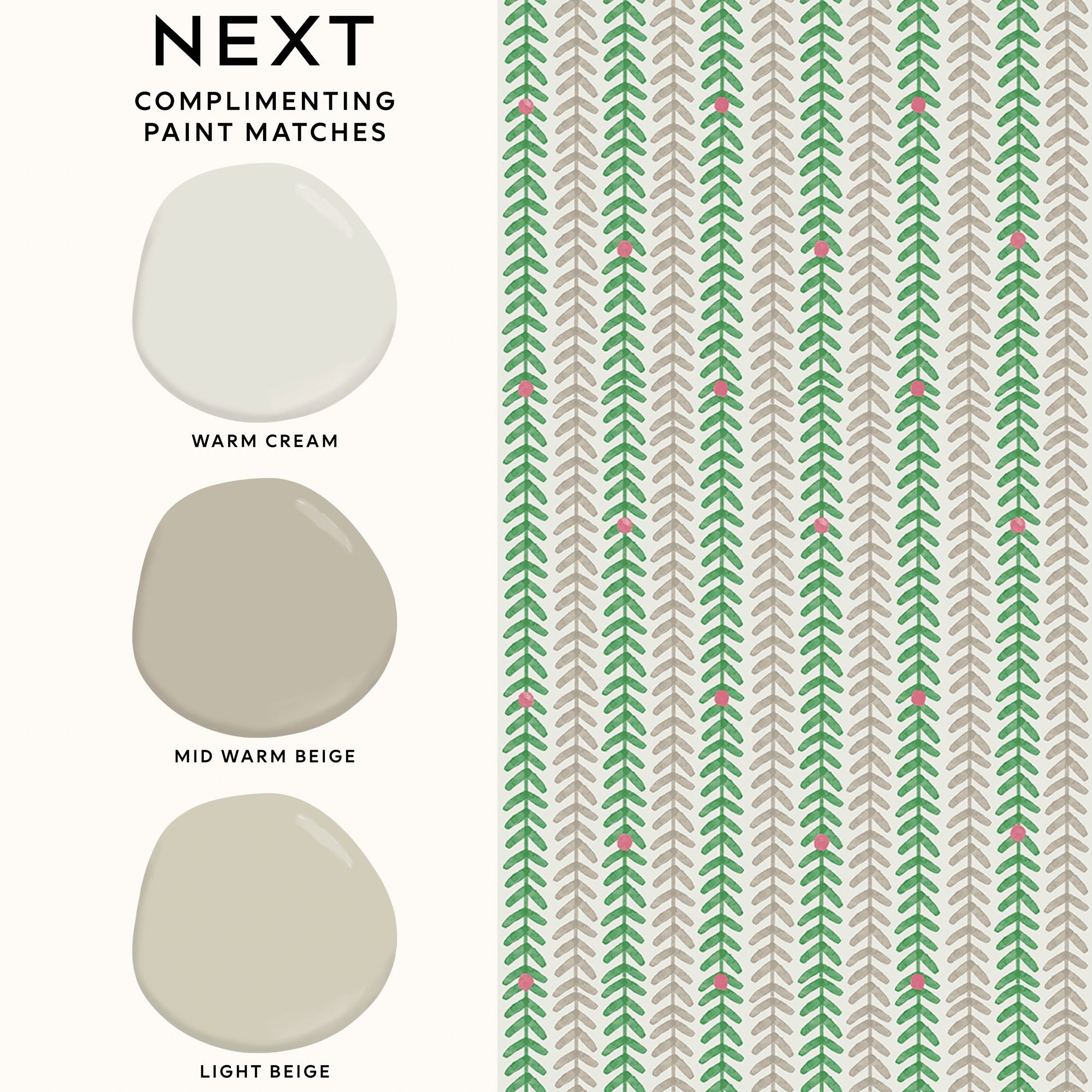 143283 Painterly Stripe Green Wallpaper by Next