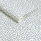 Wiggle Geo Blue Wallpaper by Next