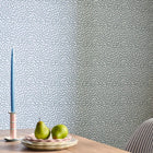 Wiggle Geo Blue Wallpaper by Next