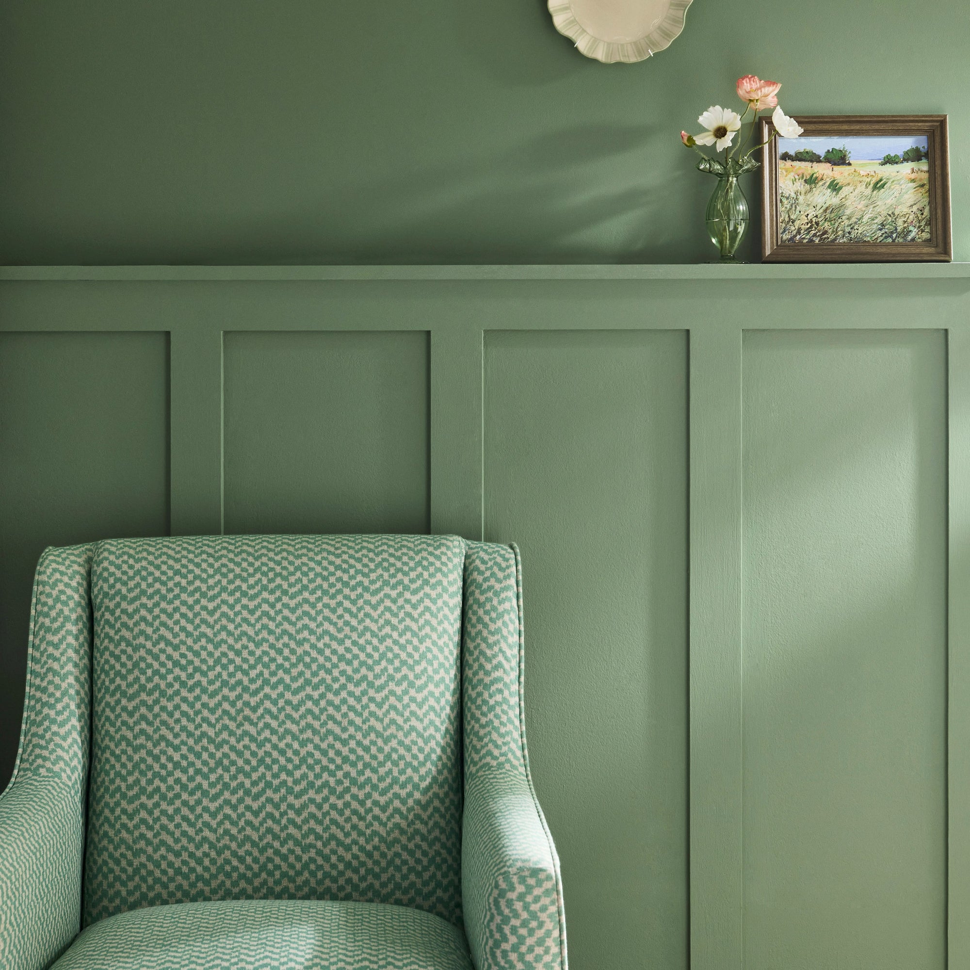 143286 Fresh Green Green Wallpaper by Next