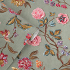 Lingmell Trail Antique Green Wallpaper by Laura Ashley