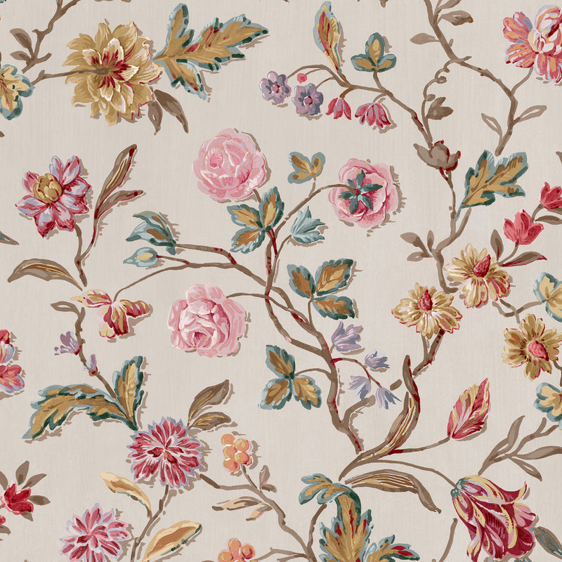 Lingmell Trail Pale Sable Wallpaper by Laura Ashley