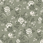 Bradenbury Trail Antique Green Wallpaper by Laura Ashley