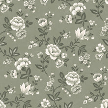 Bradenbury Trail Antique Green Wallpaper by Laura Ashley