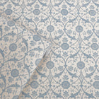 Endale Trellis Newport Blue Wallpaper by Laura Ashley