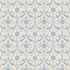 Endale Trellis Newport Blue Wallpaper by Laura Ashley