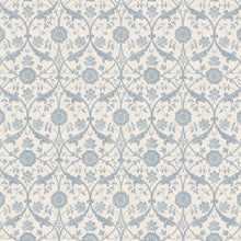 Endale Trellis Newport Blue Wallpaper by Laura Ashley