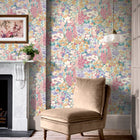 Everingham Meadow Multi Wallpaper by Laura Ashley
