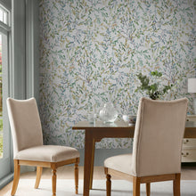 Brayton Leaves Fresh Green Wallpaper by Laura Ashley
