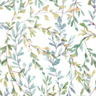 Brayton Leaves Fresh Green Wallpaper by Laura Ashley