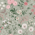 Otterham Garden Pistachio Wallpaper by Laura Ashley