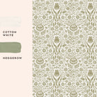 Ashstead Damask Hedgerow Wallpaper by Laura Ashley