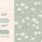 Magnolia Grove Pale Eau De Nil Wallpaper by Laura Ashley