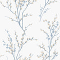 Pussy Willow Seaspray Wallpaper by Laura Ashley
