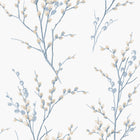 Pussy Willow Seaspray Wallpaper by Laura Ashley
