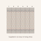 143339 Semington Multi/Plaster Pink Mural Mural by Laura Ashley