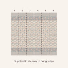 143339 Semington Multi/Plaster Pink Mural Mural by Laura Ashley