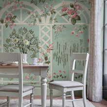 143357 Arlingham Gardens Eau De Nil Mural Mural by Laura Ashley