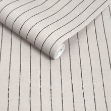 Assembled Pin Stripe Natural Wallpaper by Next
