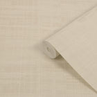 143418 Lamont Weave Chalk Cream Threadscape Wallpaper by Boutique
