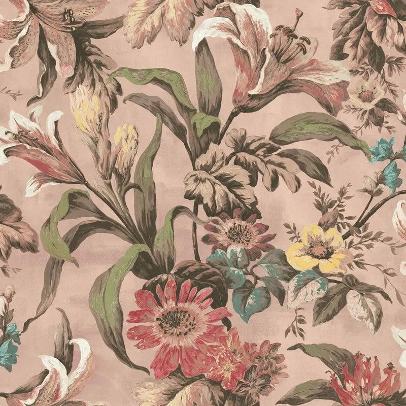 143503 Lys Whispering Rose Wallpaper by Graham & Brown