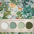143504 Bodnant Garden Duck Egg Wallpaper by Graham & Brown