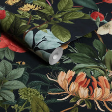 143505 Bodnant Garden Navy Wallpaper by Graham & Brown