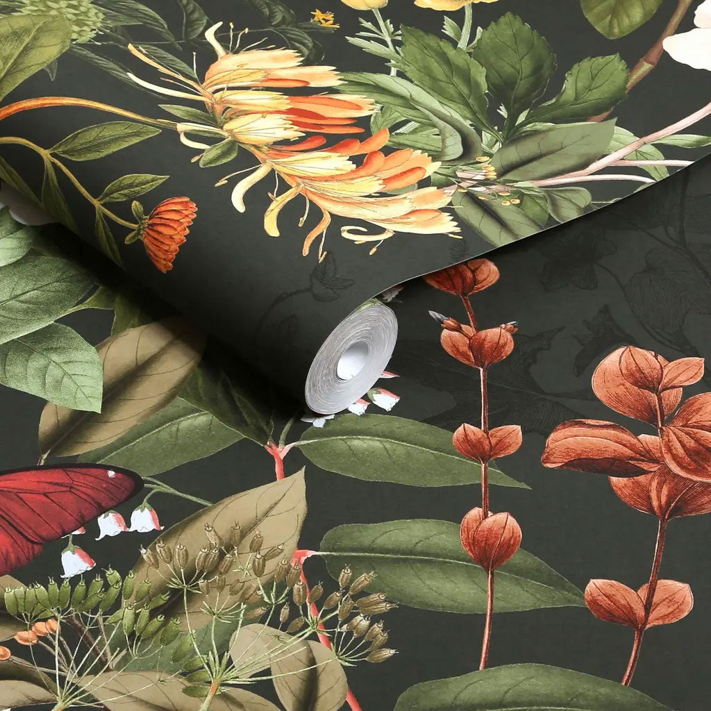 143506 Bodnant Garden Forest Wallpaper by Graham & Brown