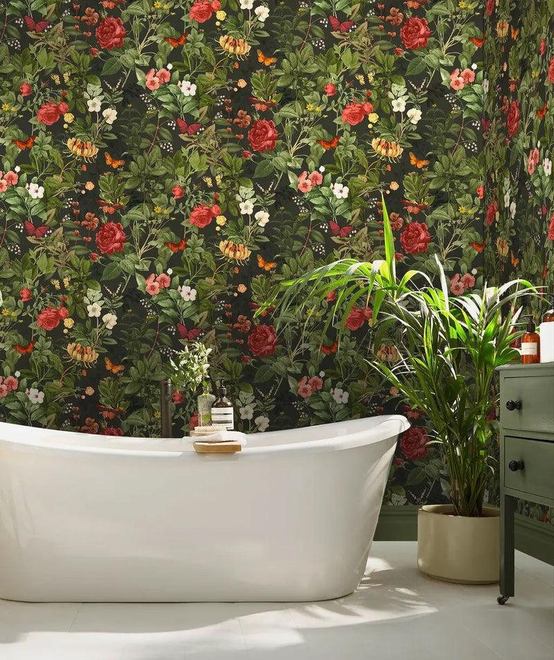 143506 Bodnant Garden Forest Wallpaper by Graham & Brown