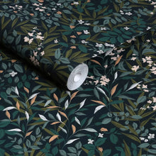 143511 Reverie Navy Wallpaper by Graham & Brown
