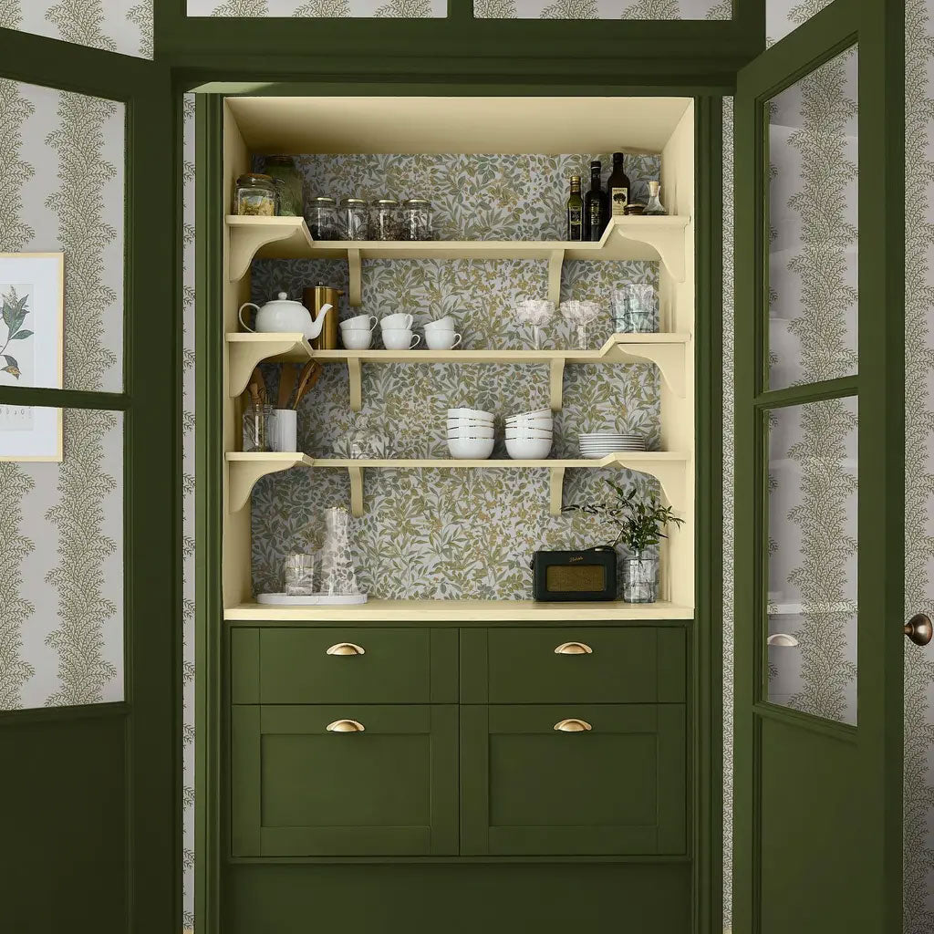 143513 Reverie Crème Brûlée Wallpaper by Graham & Brown
