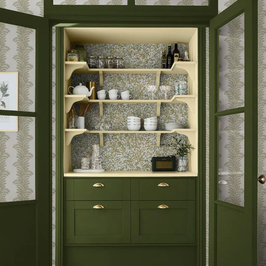 143513 Reverie Crème Brûlée Wallpaper by Graham & Brown