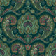 Paisley Tapestry Petrol Solstice Wallpaper by Graham & Brown