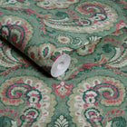 143516 Paisley Tapestry Willow Wallpaper by Graham & Brown