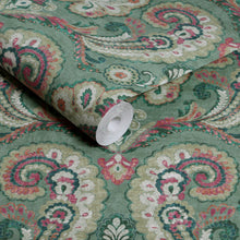 143516 Paisley Tapestry Willow Wallpaper by Graham & Brown
